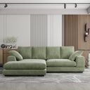 Daisy Convertible Sectional Sofa Couch with L-Shaped