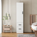 NW 16 - 108 Armoire Closet With 2 Drawers And Door That Can Open From Either The Left Or Right