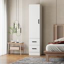 NW 16 - 108 Armoire Closet With 2 Drawers And Door That Can Open From Either The Left Or Right