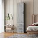 NW 16 - 108 Armoire Closet With 2 Drawers And Door That Can Open From Either The Left Or Right