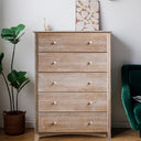 Shaker Solid Pine Dresser In Antique Finish
