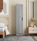 NW 16 - 104 Tall Armoire Space Saver with Shelves and Hanging Rod