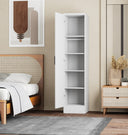 NW 16 - 104 Tall Armoire Space Saver with Shelves and Hanging Rod