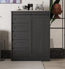 JLM Gentleman Chest 5-Drawer Wooden Tall Chest