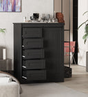 JLM Gentleman Chest 5-Drawer Wooden Tall Chest