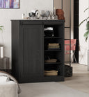 JLM Gentleman Chest 5-Drawer Wooden Tall Chest