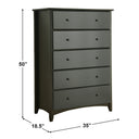 Shaker Solid Pine Dresser In Antique Finish