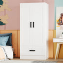 C111 - 2 Doors Engineered Wood Wardrobe
