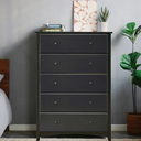 Solid Pine Wood Shaker Style 5 Drawers