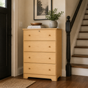 Solid Pine Chest 4 Drawers