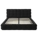 Electra Plush Upholstered Bed