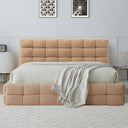 Electra Plush Upholstered Bed