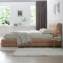 Electra Plush Upholstered Bed