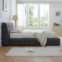 Electra Plush Upholstered Bed