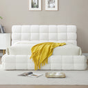 Electra Plush Upholstered Bed