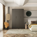 NW 360 - Multi Storage Wardrobe, Armoire with 3 Doors with Ample Storage