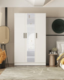 NW 360 - Mirrored Armoire With 3 Doors With Ample Storage