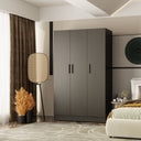 NW 360 - Multi Storage Wardrobe, Armoire with 3 Doors with Ample Storage