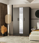 NW 360 - Mirrored Armoire With 3 Doors With Ample Storage