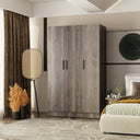 NW 360 - Multi Storage Wardrobe, Armoire with 3 Doors with Ample Storage