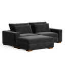 Isabella Corduroy Sofa & 1 Ottoman