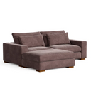 Isabella Corduroy Sofa & 1 Ottoman