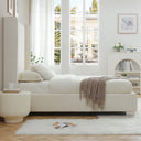 Jeffrey Velvet Upholstered Bed Frame