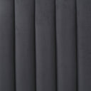 Jeffrey Canopy Velvet Upholstered Bed Frame