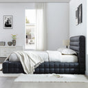 LIVIA VEGAN LEATHER BED