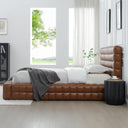 LIVIA VEGAN LEATHER BED