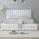 LIVIA VEGAN LEATHER BED