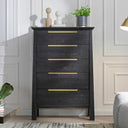 Madison Rustic Finish Modern Tall Chest