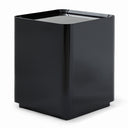 Modern High-gloss 2-drawer Nightstand