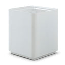 Modern High-gloss 2-drawer Nightstand