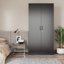 NW 104 High Large Armoire 2 Door Hanging and Shelves