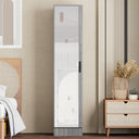 NW 16 - 104 Armoire Closet With Mirror On The Door