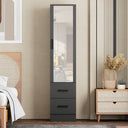 NW 16 - 108 Armoire Closet With 2 Drawers And Mirror