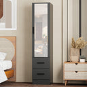 NW 16 - 108 Armoire Closet With 2 Drawers And Mirror