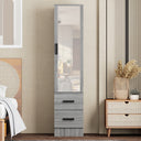 NW 16 - 108 Armoire Closet With 2 Drawers And Mirror