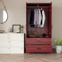 NW 108 - Armoire 2-Door Wardrobe with 2-Drawers