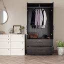 NW 108 - Armoire 2-Door Wardrobe with 2-Drawers