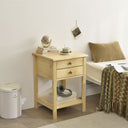 Solid Pine Wood Night Stand