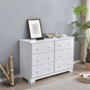 Solid Pine Double Dresser