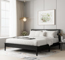 Solid Wood Platform Spindle Bed