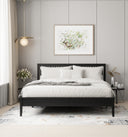 Solid Wood Platform Spindle Bed