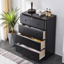 Solid Pine Chest 4 Drawers