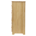 Solid Pine Chest 4 Drawers