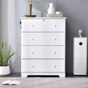 Solid Pine Chest 4 Drawers