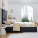 Rollie Vegan Leather Upholstered Bed Frame