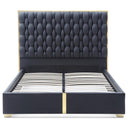 Rollie Vegan Leather Upholstered Bed Frame